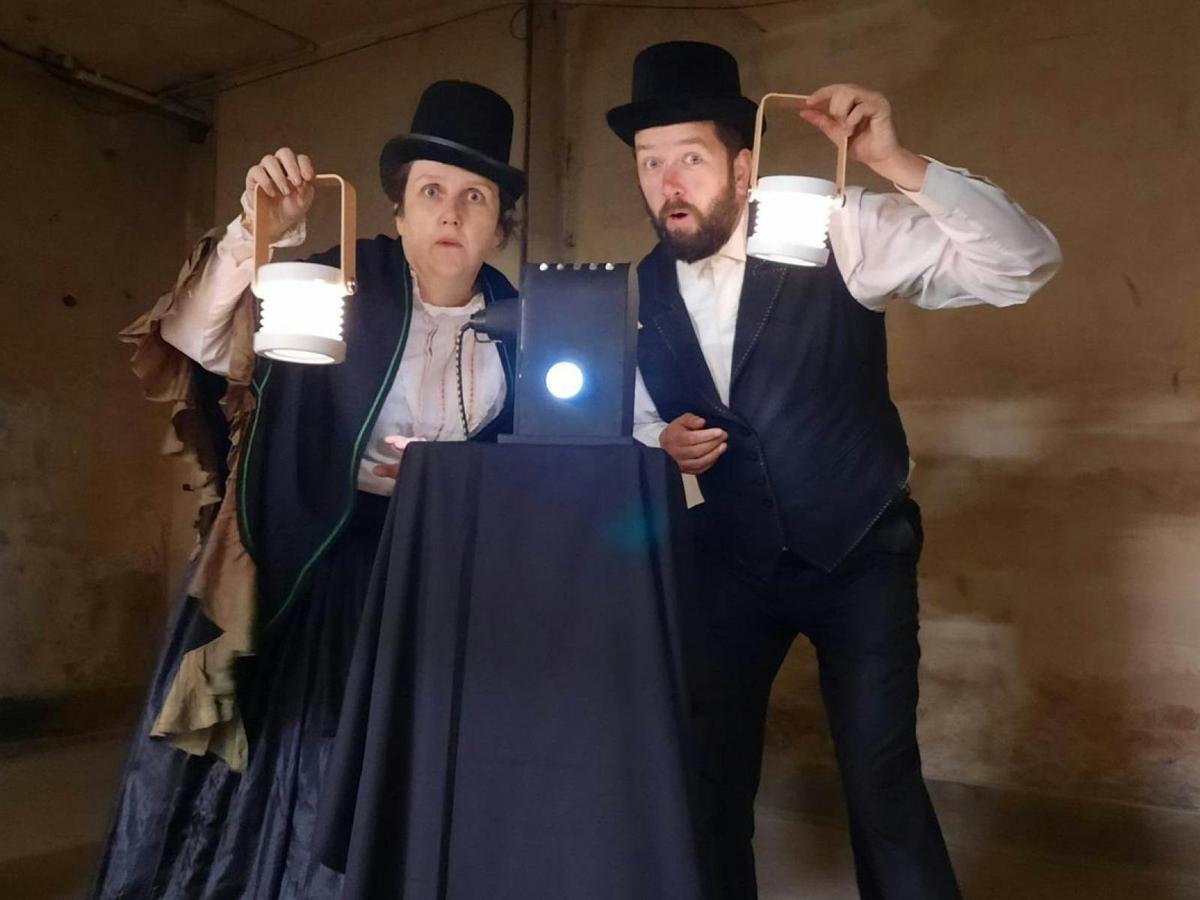tour guides dressed in heritage costume