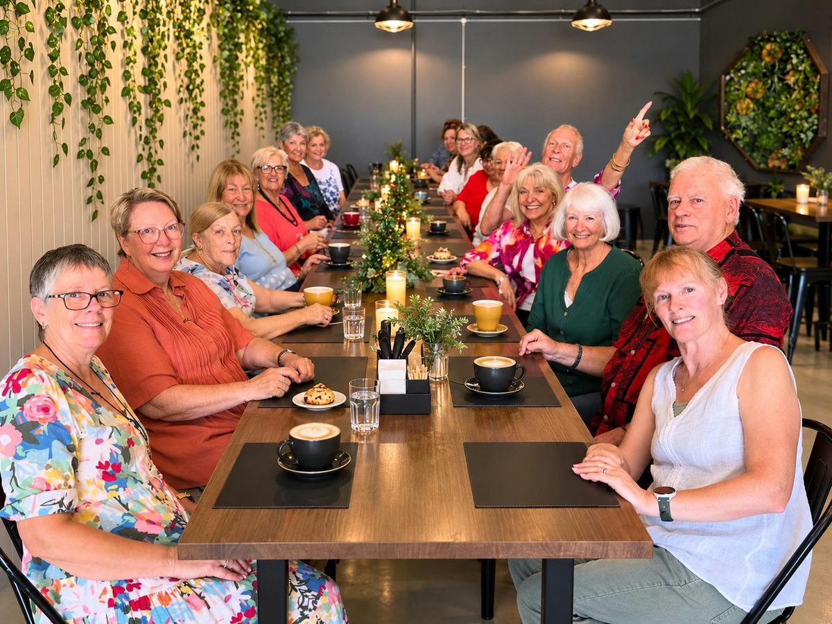 The Coven Bx Candle Café welcomes friends, community groups and social catch-ups.