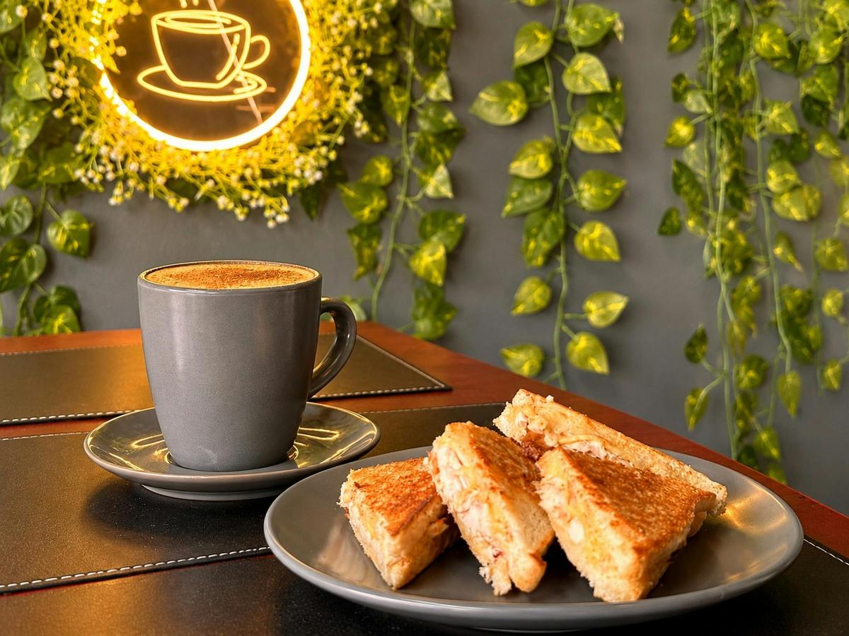 Coffee, toasties and light refreshments at The Coven Bx Candle Café in Bathurst.
