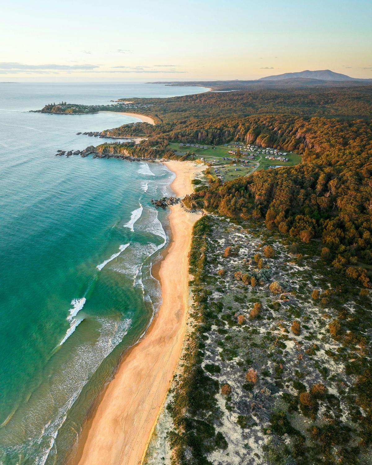 Stunning strech of coastline between Potato Point and Tuross Heads