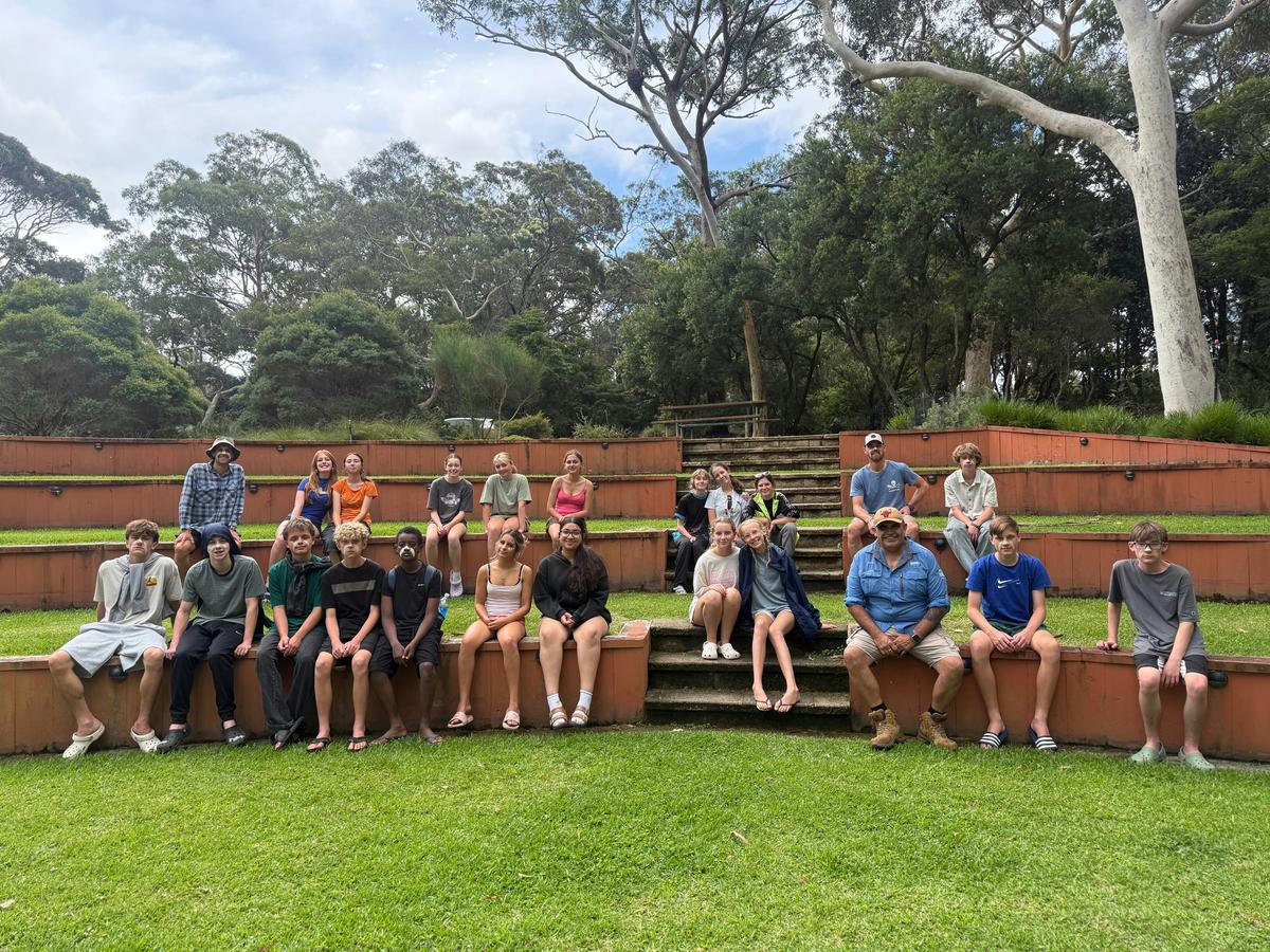 Botanic Gardens tour group