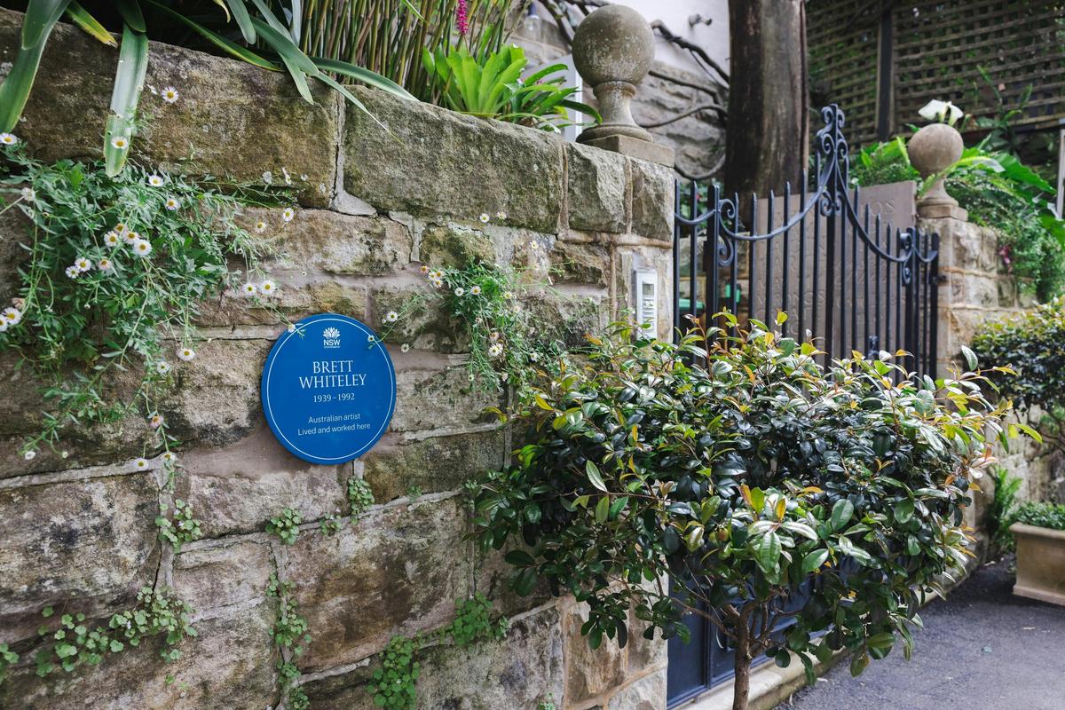 Brett Whiteley House Blue Plaque