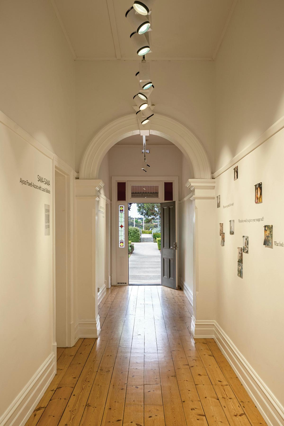 Hallway Gallery featuring works by Alyssa  Powell-Ascura and Louis Bullock