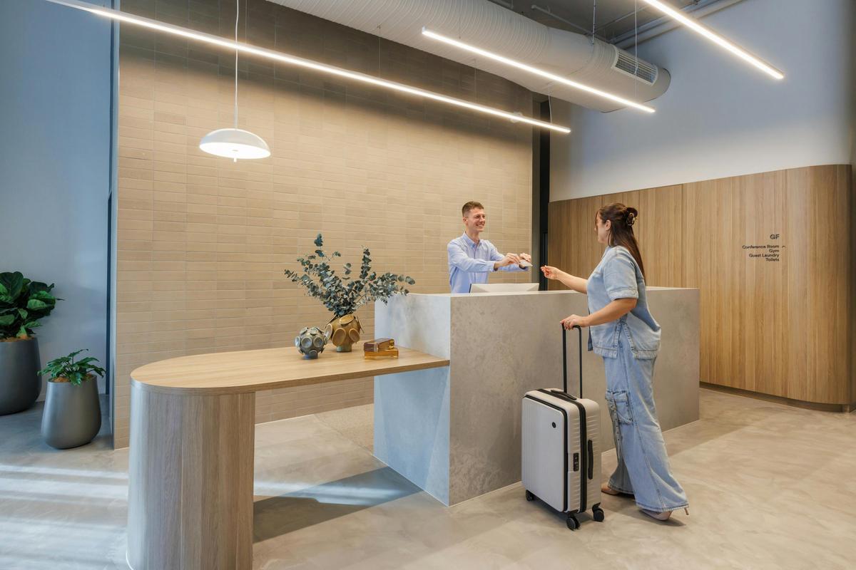 Welcoming Reception Area
