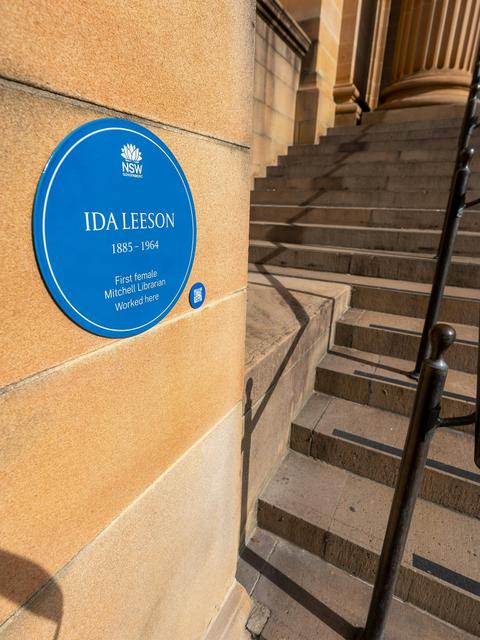 Ida Leeson Blue Plaque