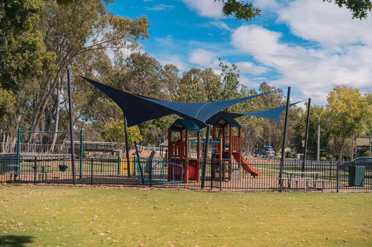 Playground at Barham Riverside park