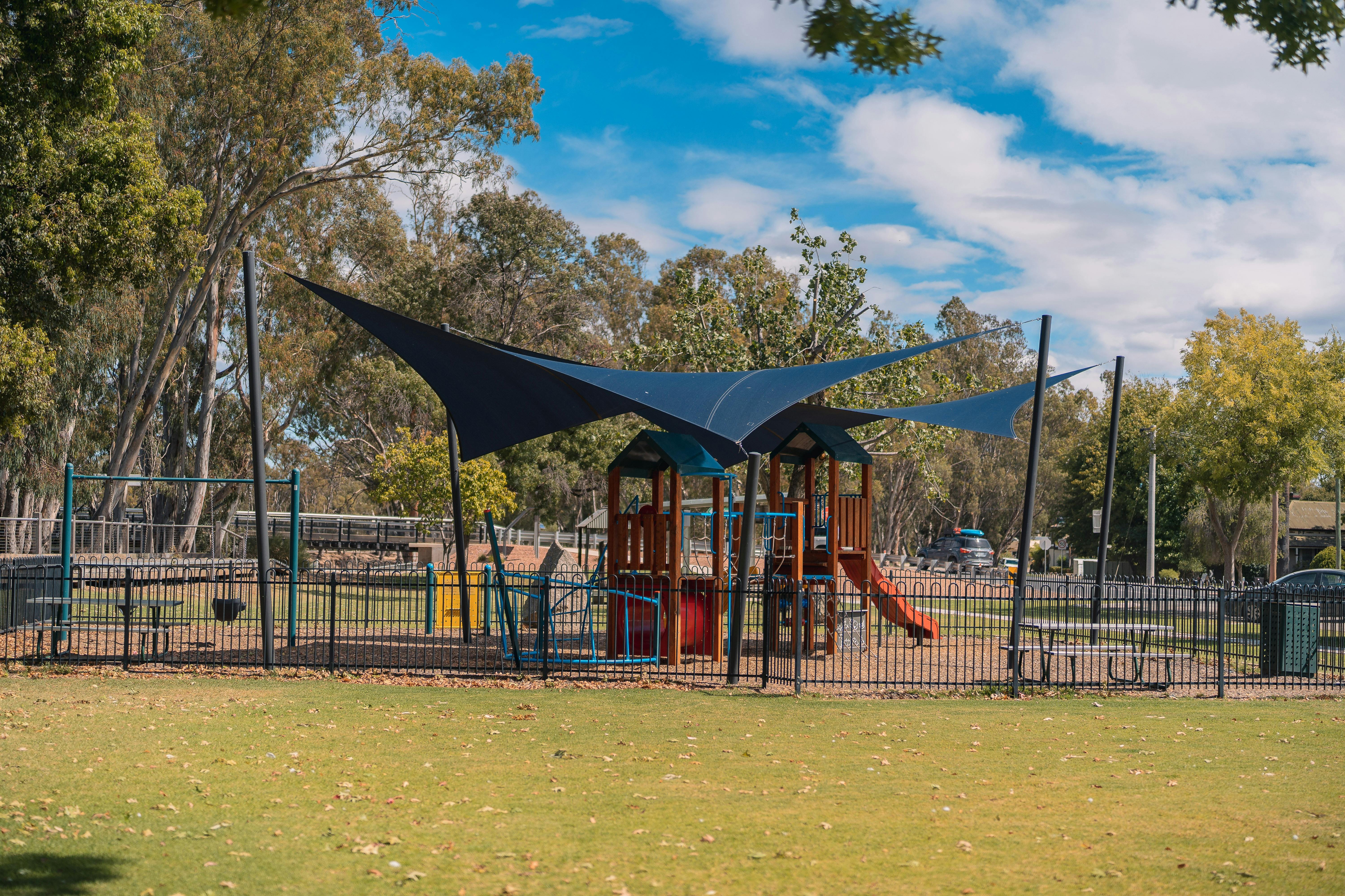 Playground at Barham Riverside park
