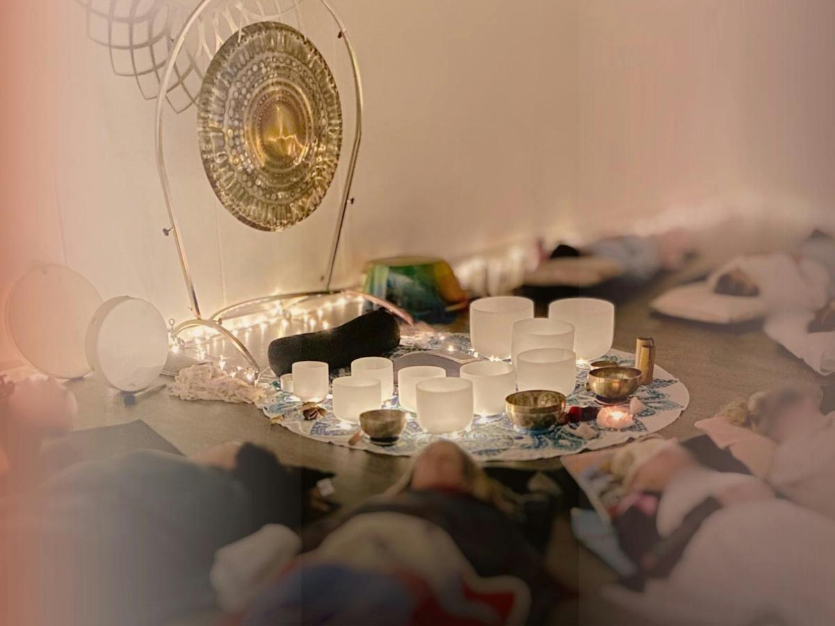 Deep relaxation with therapeutic sound.