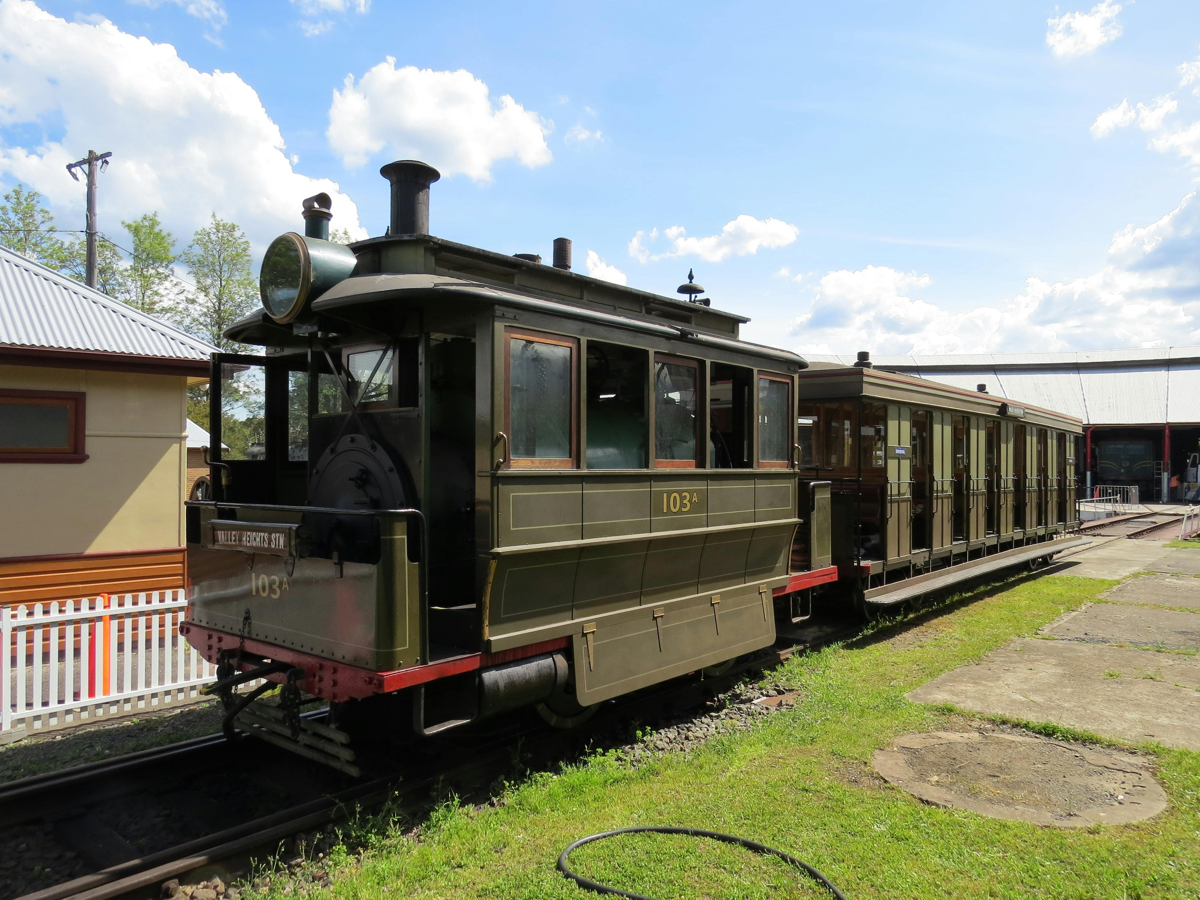 1890s era Sydney Steam Tram