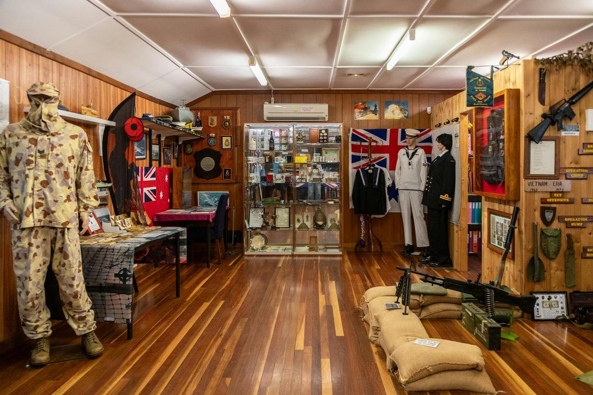 Experience Somerset - Inside the Esk RSL Military Muesum