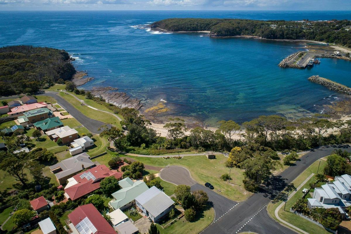 Aerial photo of Ulladulla Harbour