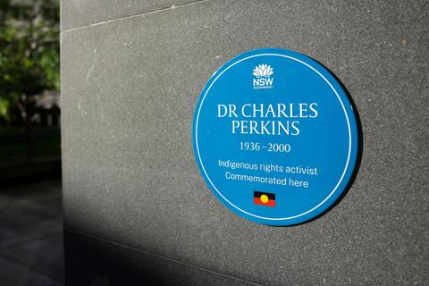 Dr Charles Perkins Blue Plaque