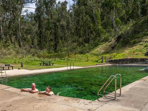 Yarrangobilly Caves thermal pool
