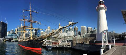 Blues on the Harbour aboard Tall Ship James Craig