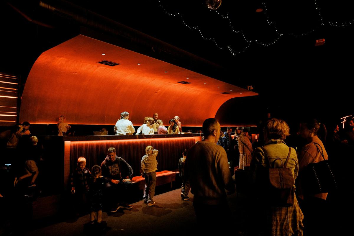 The mezzanine at Kindred Bandroom