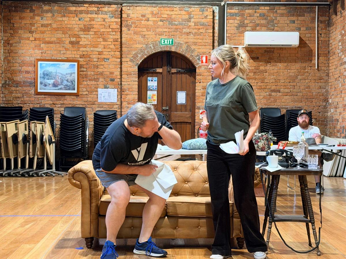 Don't Dress For Dinner - Rehearsal Photo