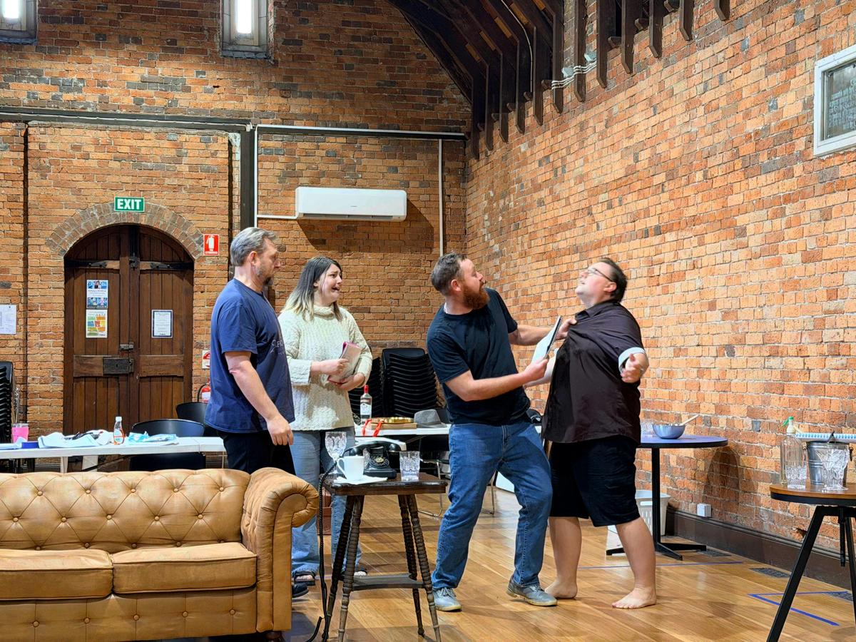 Don't Dress For Dinner - Rehearsal Photo