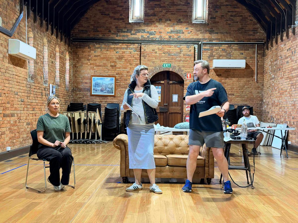 Don't Dress For Dinner - Rehearsal Photo
