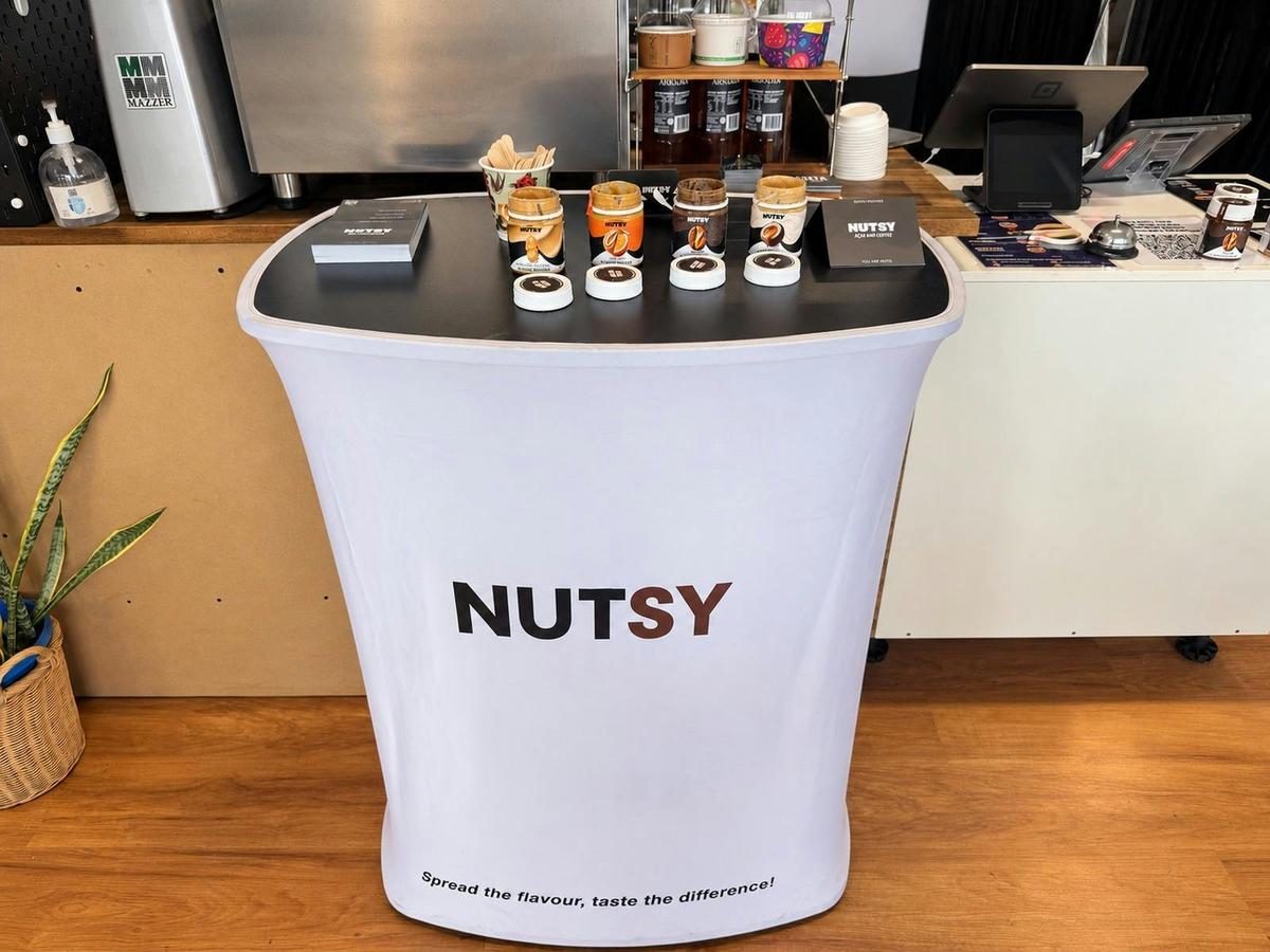Free peanut butter tasting bar
