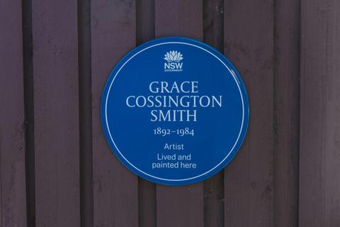 Grace Cossington Smith Blue Plaque