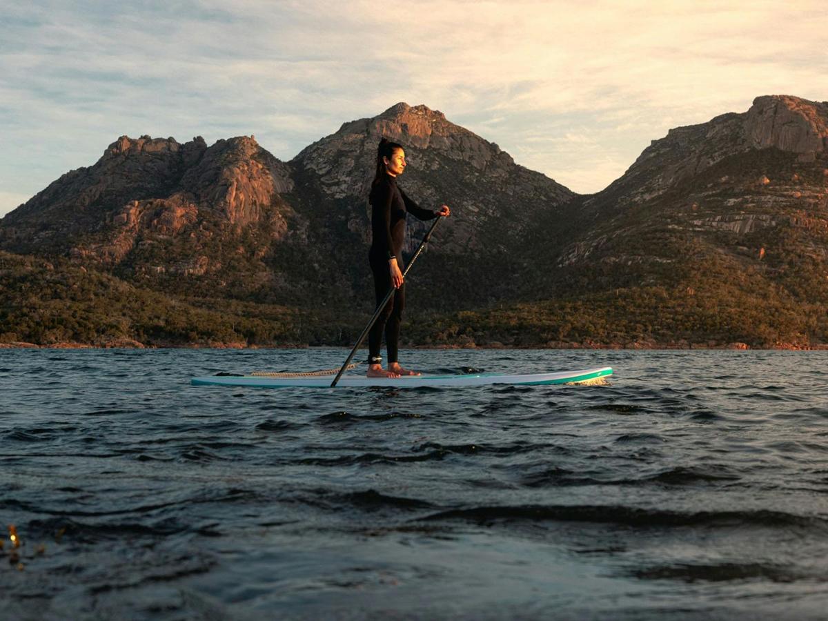 Paddleboarding in Freycinet National Park