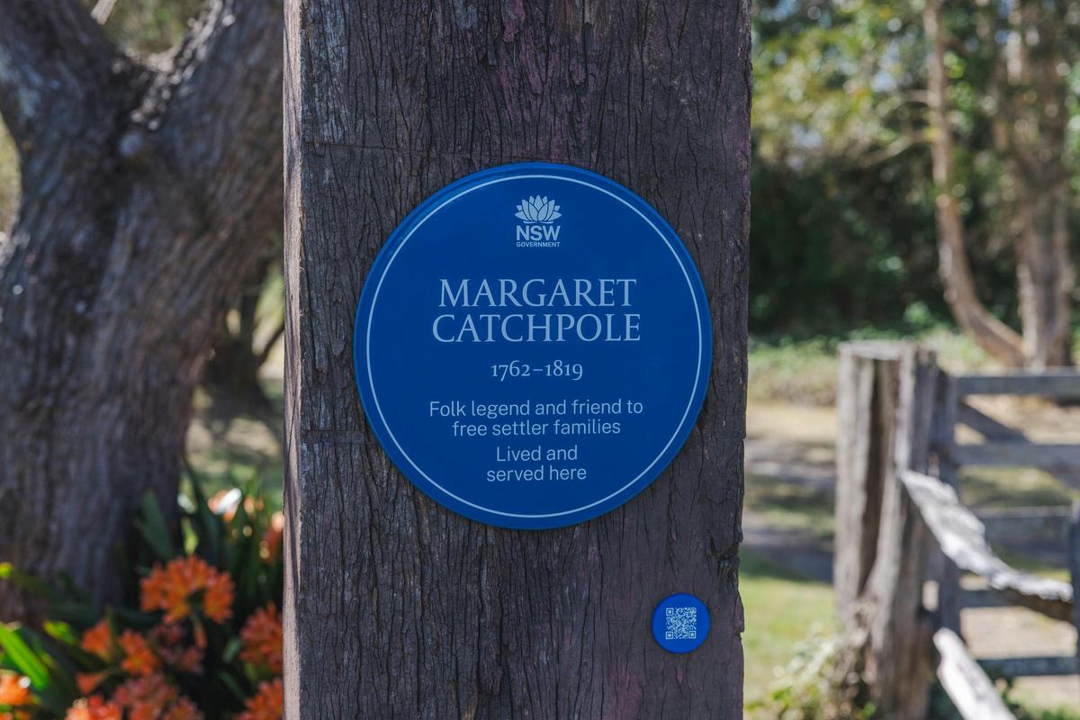 Margaret Catchpole Blue Plaque