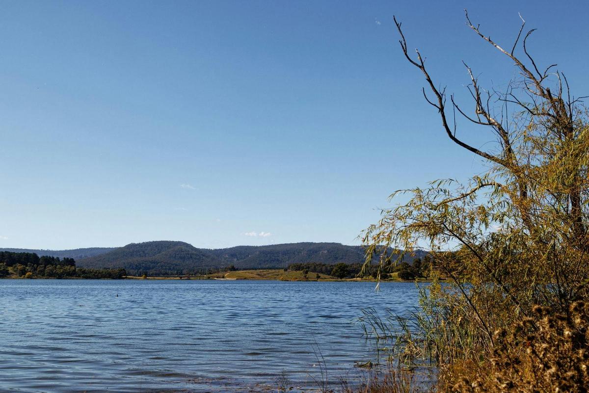 View over Lake Wallace at Wallerawang