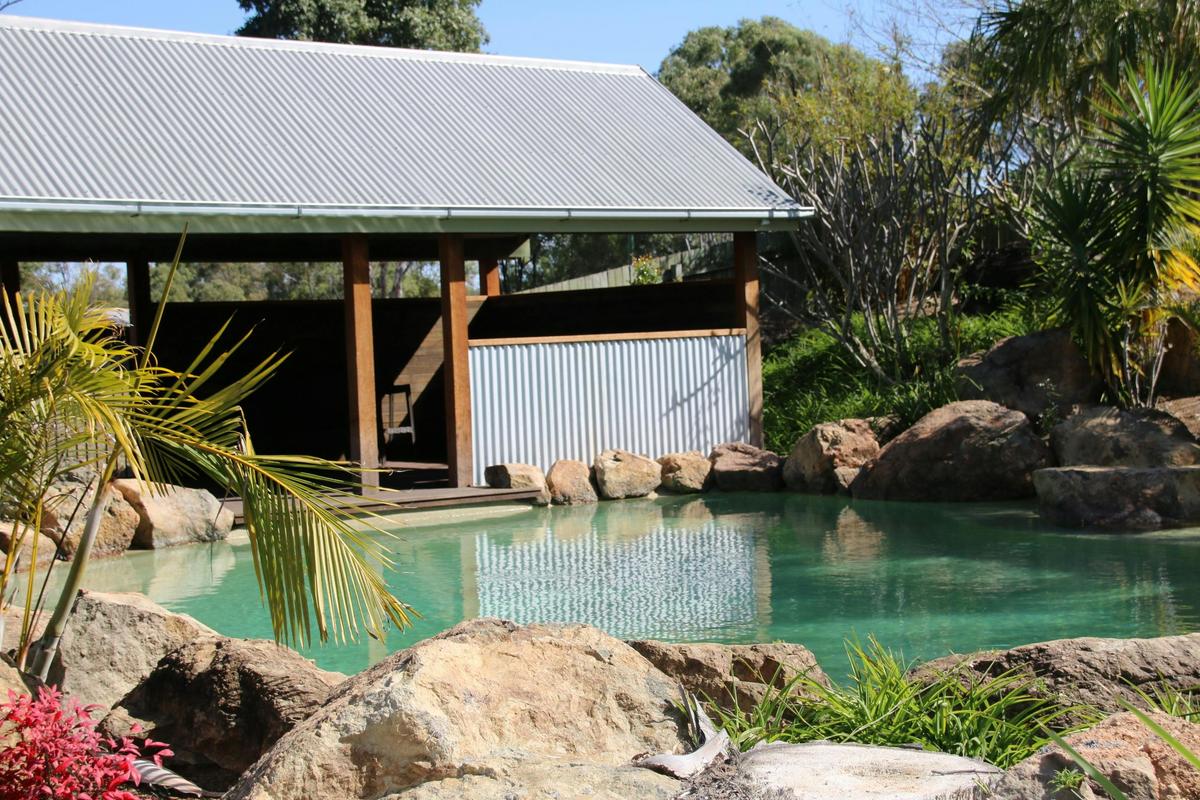 Pool area
