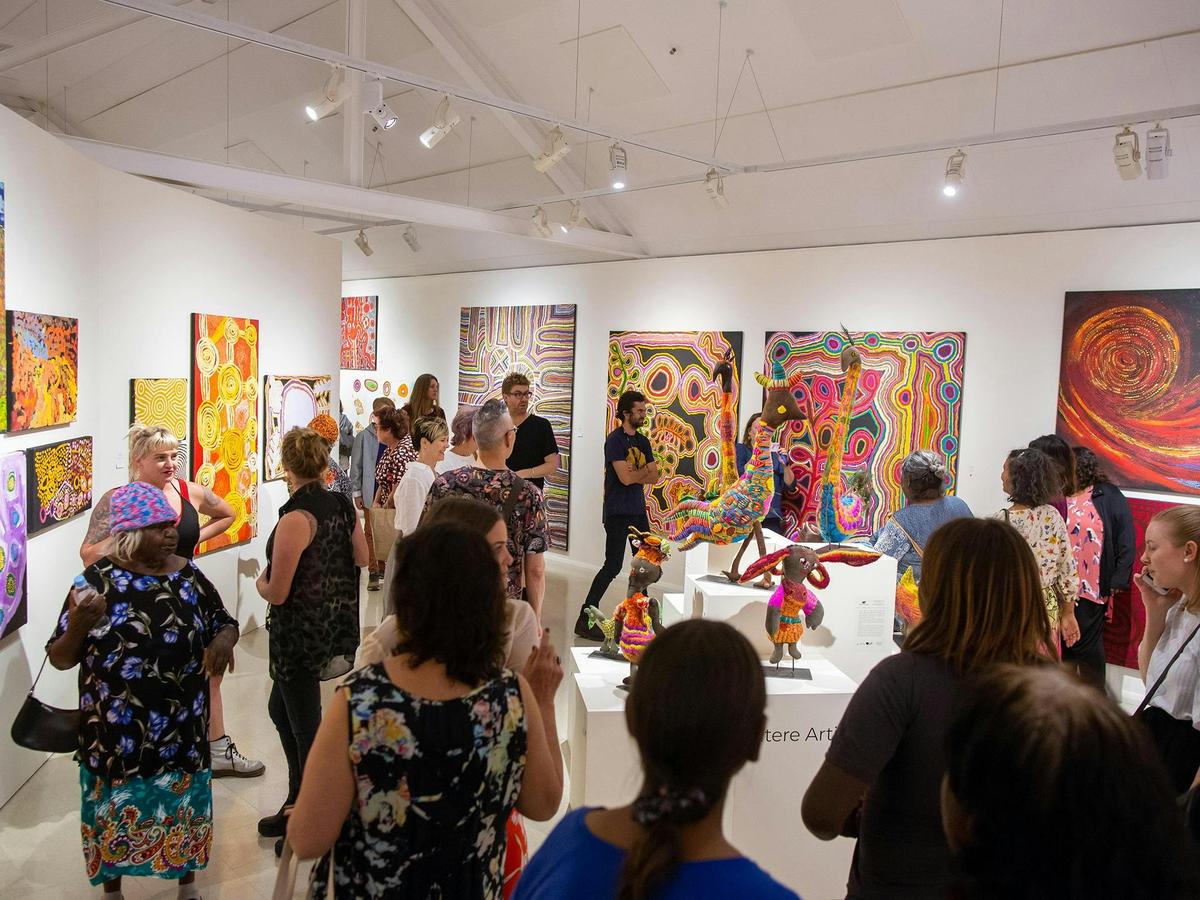 Desert Mob 2018 at the Araluen Arts Centre