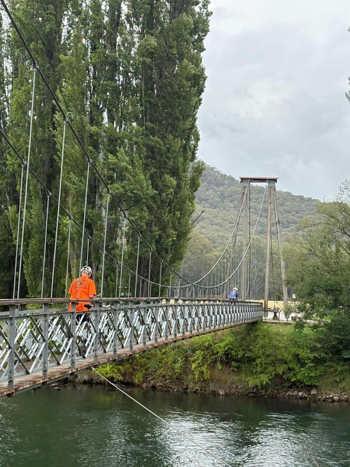 Swing bridge Tumut River