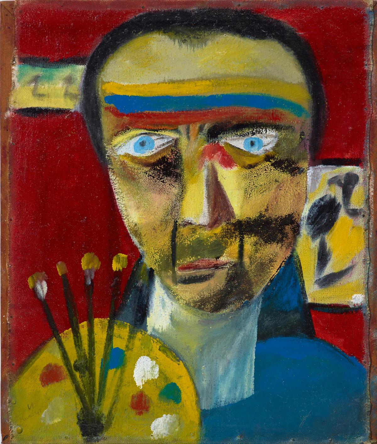 Sidney Nolan 'Self portrait' 1943