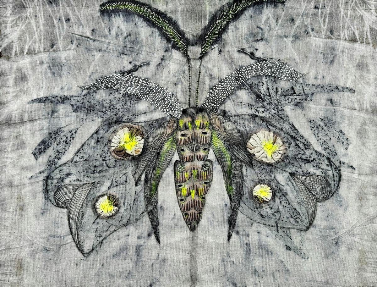 Mariana del Castillo, What the Dark Remembers, 2026, detail