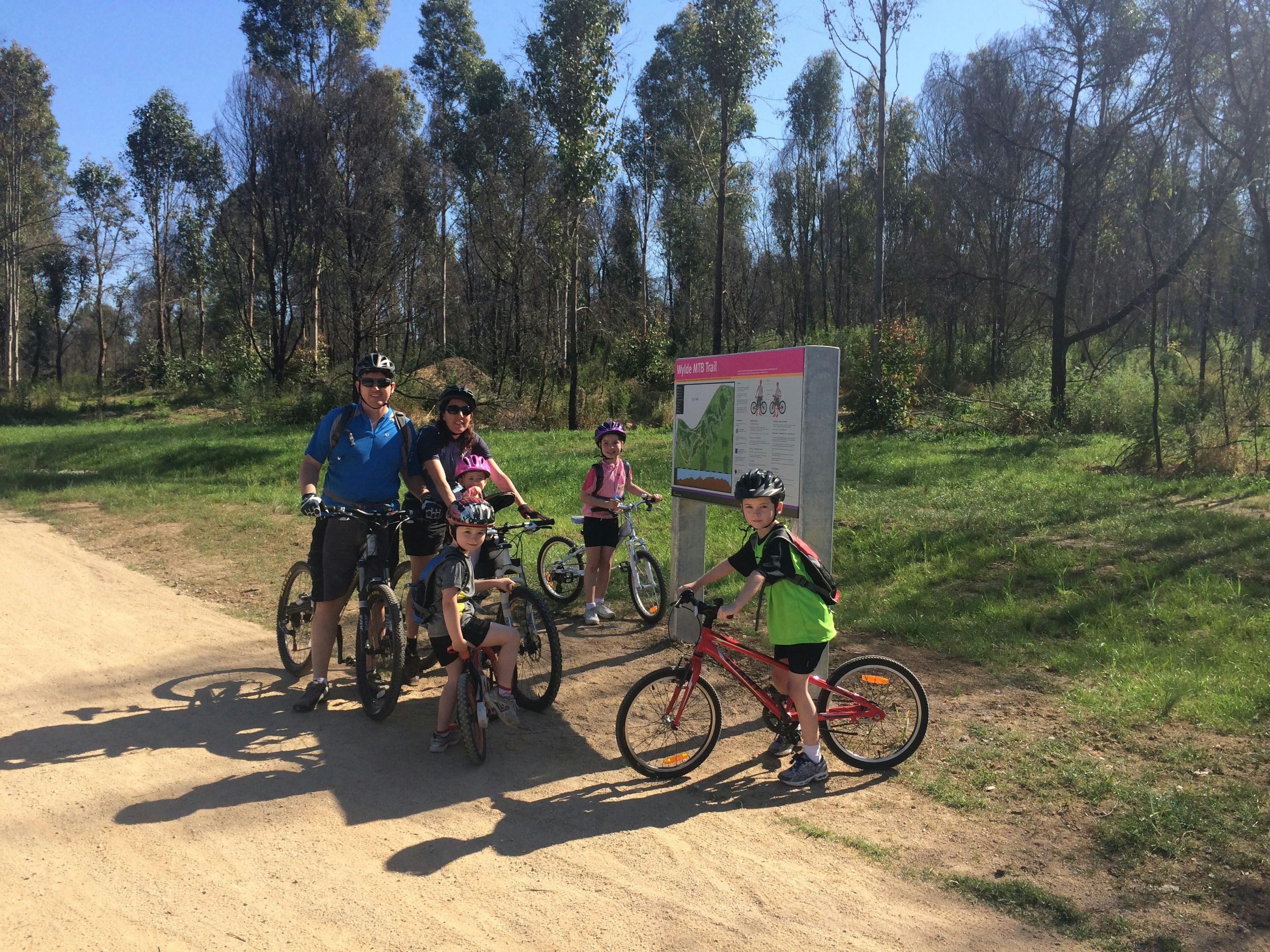 Fun for all the family at Wylde MTB Trail