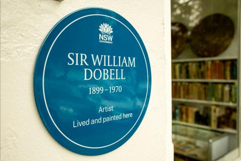 Sir William Dobell Blue Plaque