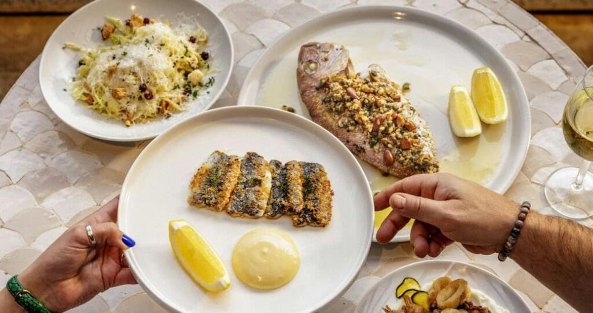 Great seafood and Greek food