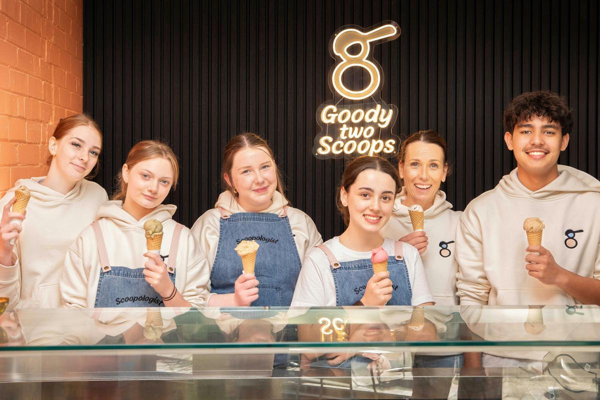The Department of Scoopology on our grand opening day