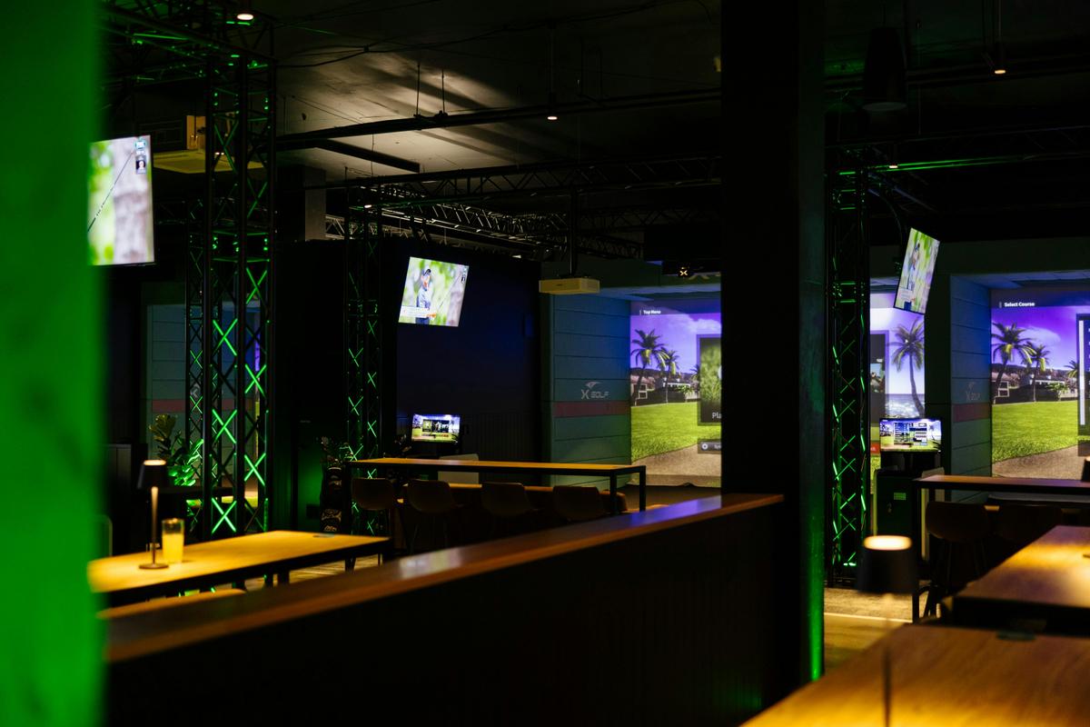 X-Golf Nedlands Lounge Area