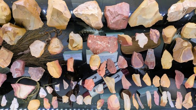 Widden Creek Aboriginal Artefact Community Display