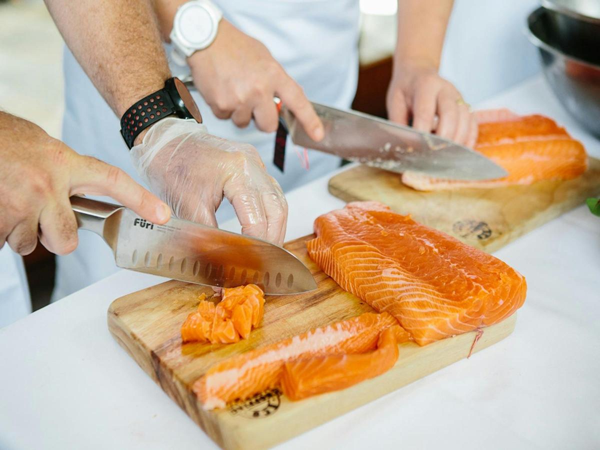 Japanese cooking class at Tweed Cooking School