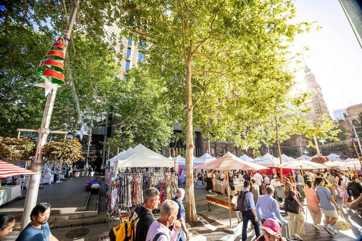Martin Place Christmas Markets
