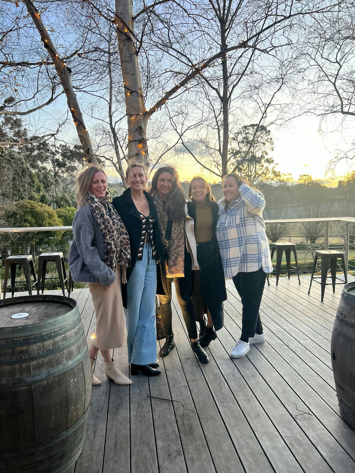 Centennial Vineyards, Bowral - Sunset