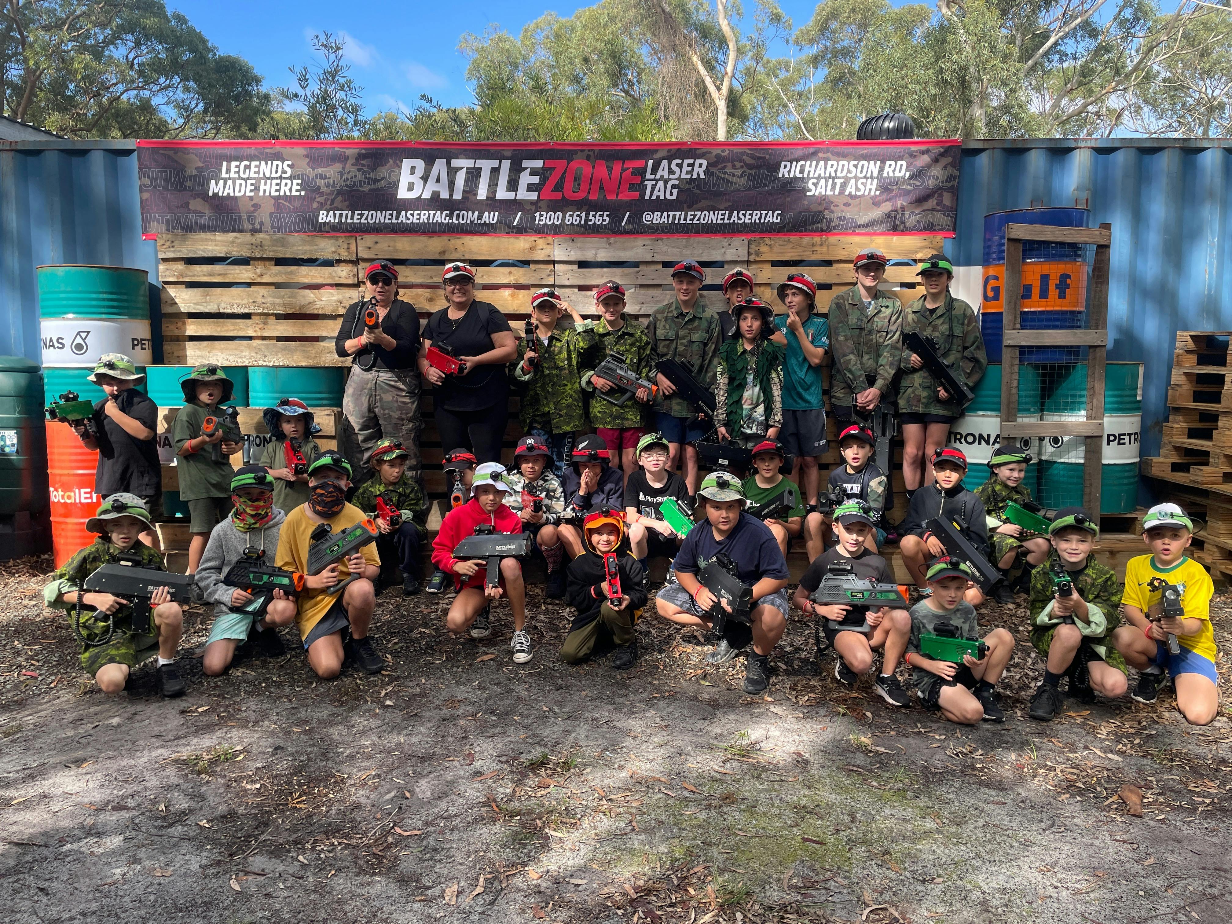 Outdoor Laser Tag is the best!