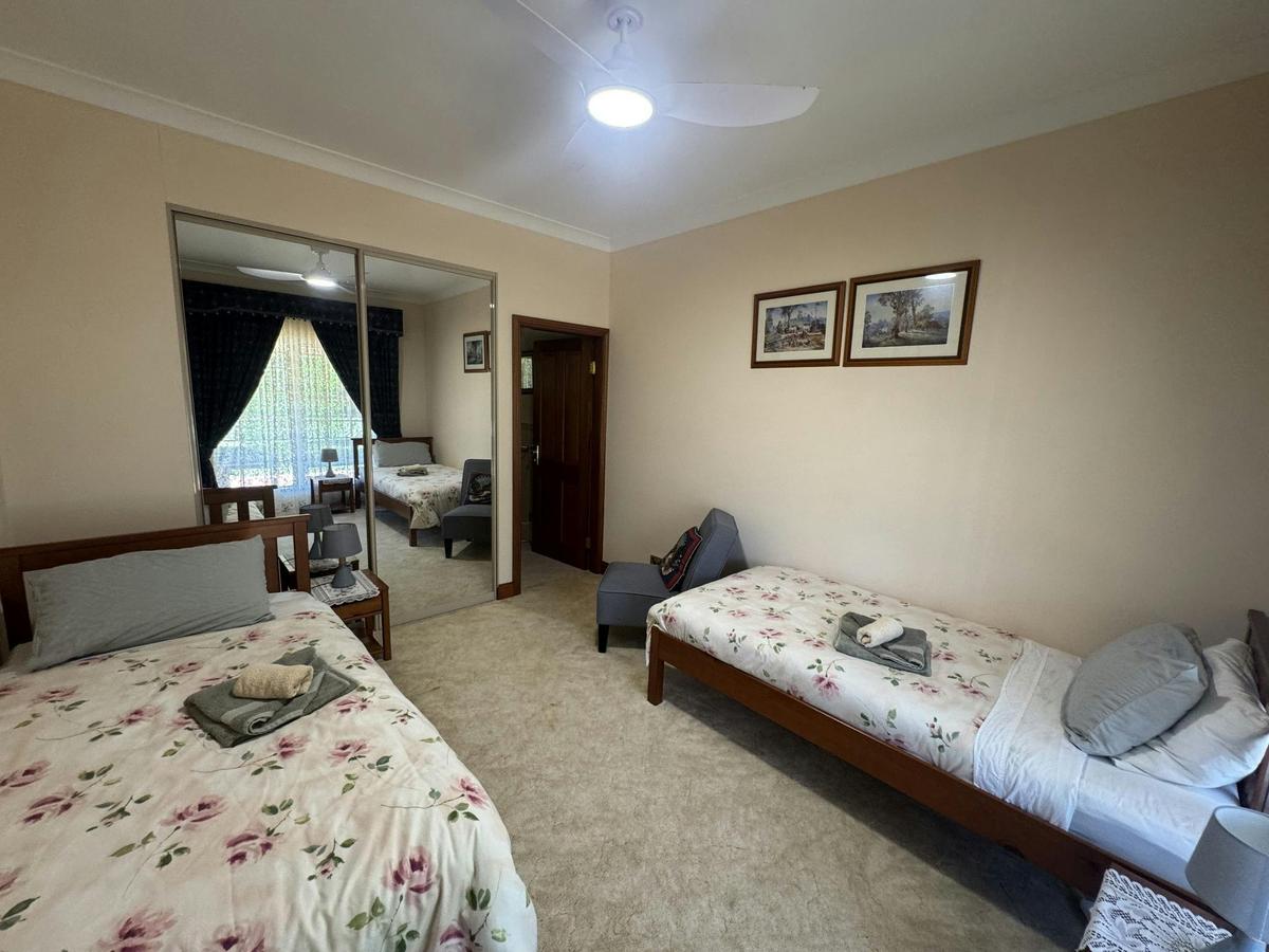 Spacious twin bedroom at Oasis of Hope