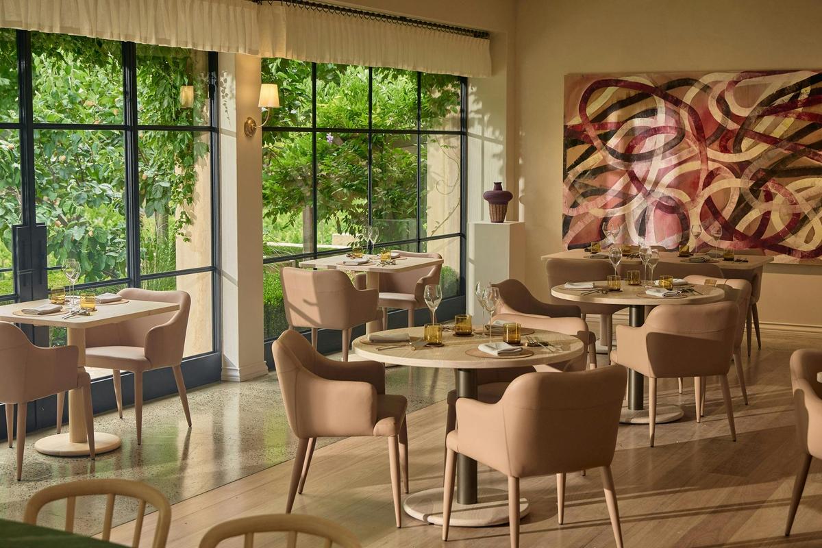 Inside LVN Restaurant