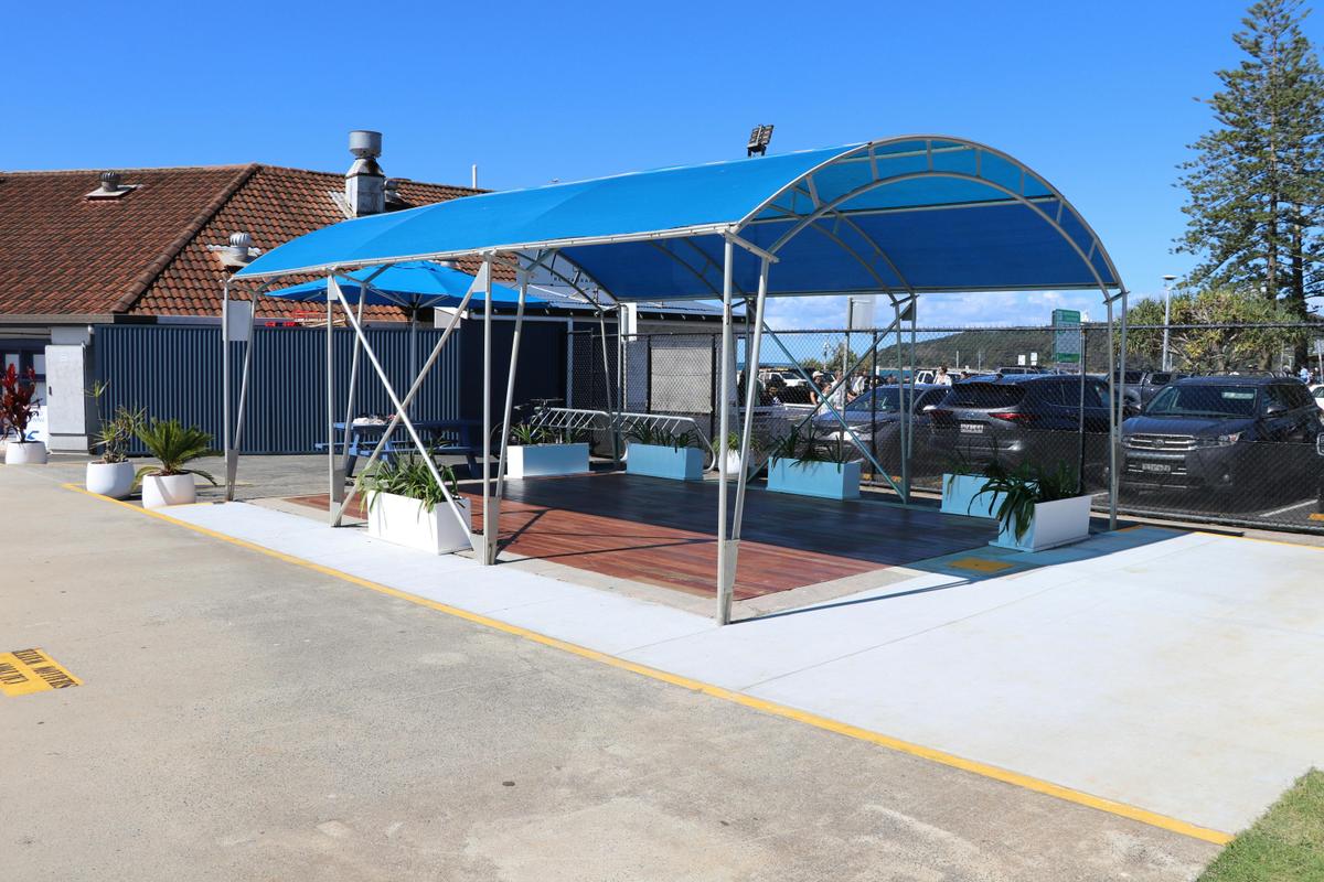 New Shade Area
