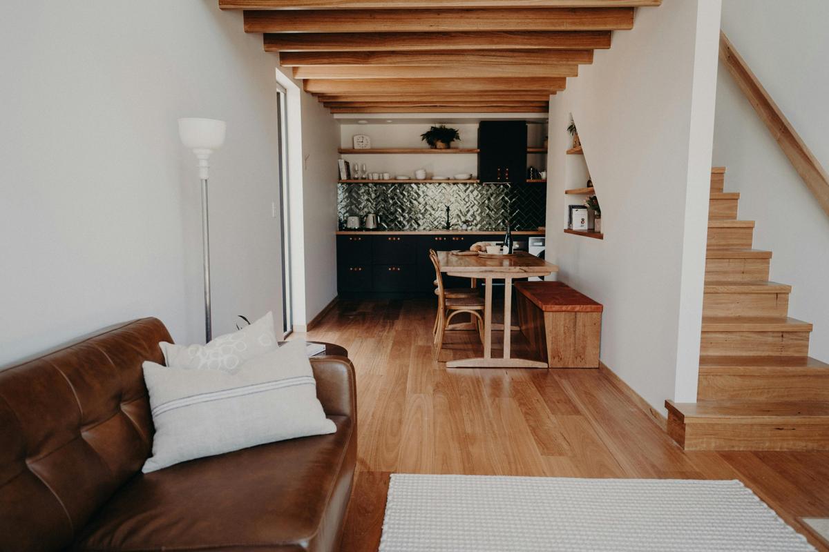 Studio living and dining area area