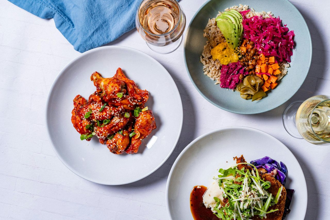 Spring menu