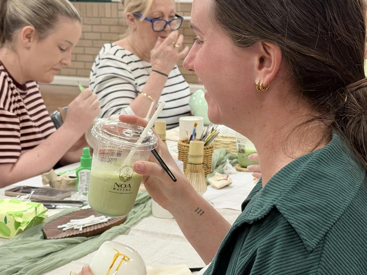 Matcha & Ceramic Painting Workshop – Western Sydney (Woodcroft)