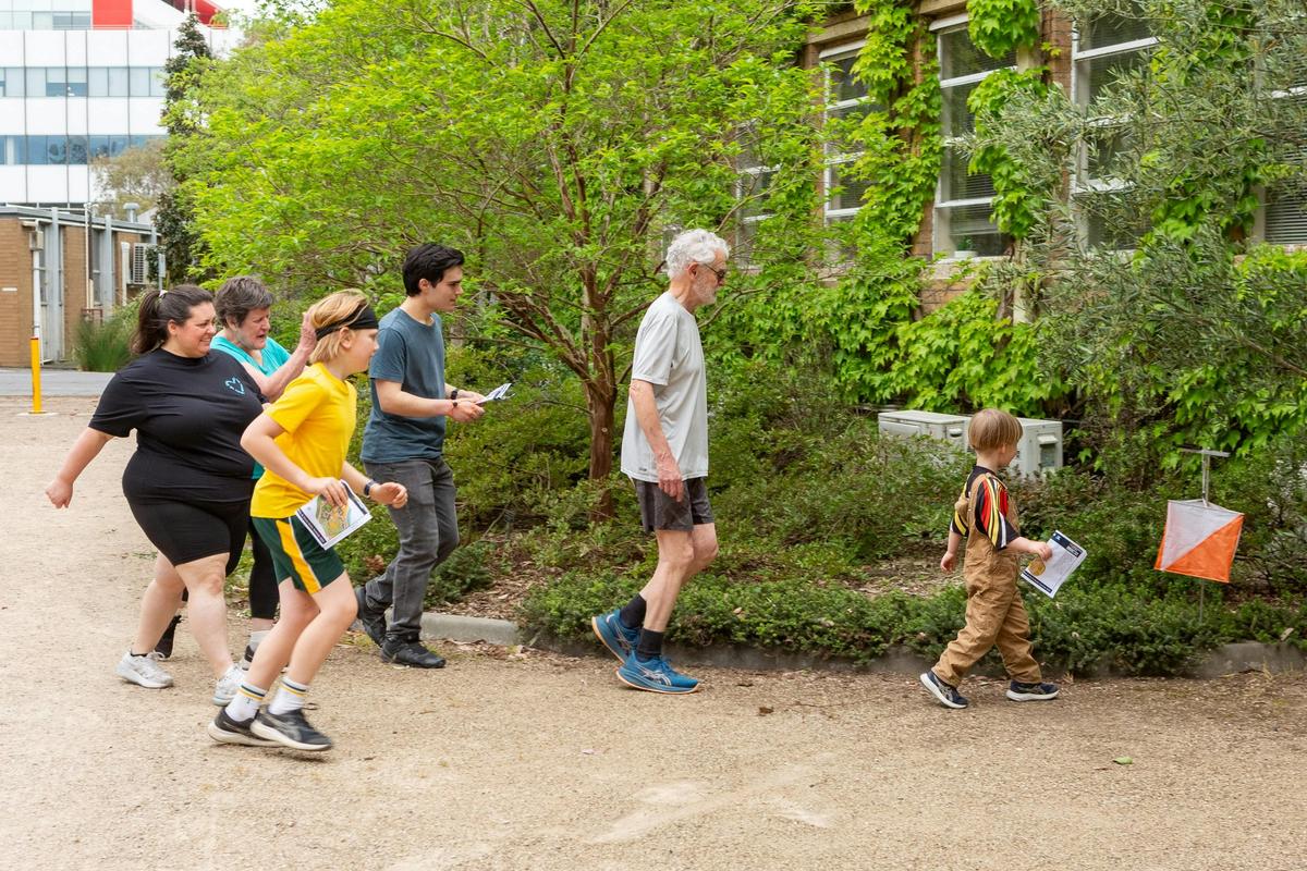 Finding an orienteering control