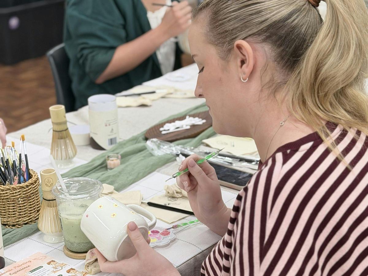 Matcha & Ceramic Painting Workshop – Chatswood